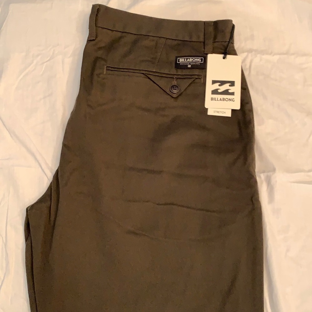 Billabong stretch pants.